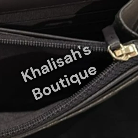 Rare CHANEL Metallic Quilted Clutch Gold Leather WOC Mini Crossbody Bag Like New - Picture 12 of 16